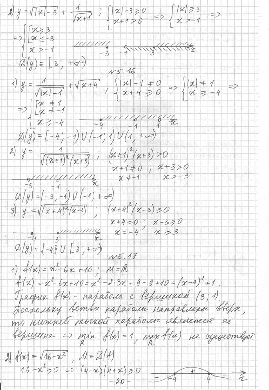 Алгебра 10 класс углубленное изучение